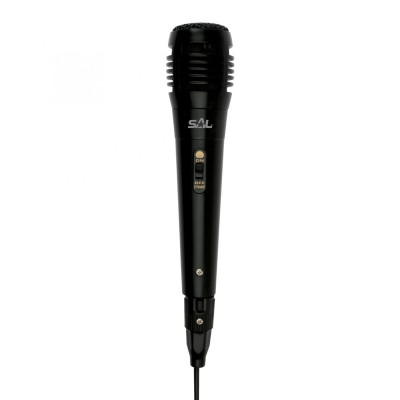 Kézi mikrofon, fekete, XLR-6,3mm - M 61